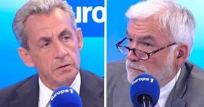 PSG, Carla Bruni, la famille Le Pen...Nicolas Sarkozy invité de "Pascal Praud et vous" (Partie 2)