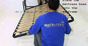 Classic Wall bed assembly and installation