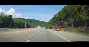 Driving through Pikeville, Kentucky on US 23