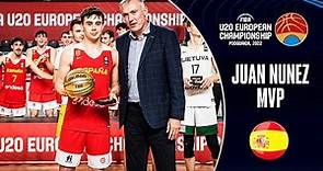 18-year-old MVP - Juan Nunez | Best Plays | #FIBAU20Europe