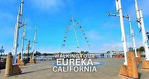 Exploring Downtown Eureka, California USA Walking Tour #eureka #eurekacalifornia #humboldtcounty
