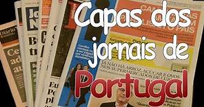 Capa dos Jornais Portugueses
