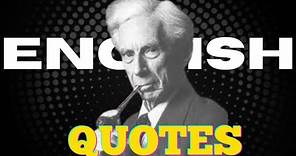 Top 20 Bertrand Russell Quotes (Motivational Video)