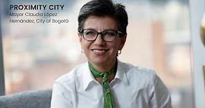 Bogotá Mayor Claudia López Hernández presents her vision for a 30-minute city