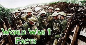 WORLD WAR 1 FACTS | SUMMARY OF WW1 FOR KIDS