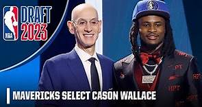 The Dallas Mavericks select Cason Wallace with No. 10 overall pick for the OKC Thunder | NBA Draft