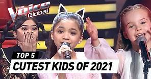 The CUTEST Blind Auditions in 2021 on The Voice Kids