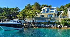 Beautiful seafront villa on the island of Brac, Croatia