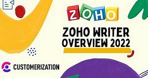 Zoho Writer Overview | How To Use Zoho Writer | Zoho Writer App | Zoho Docs