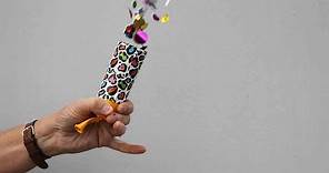 How to Make a Confetti Cannon from Recycled Materials | Sophie's World
