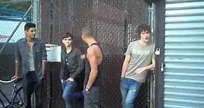 The Wanted - Behind The Scenes of 'Lose My Mind' (Part 1)