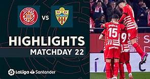 Resumen de Girona FC vs UD Almería (6-2)