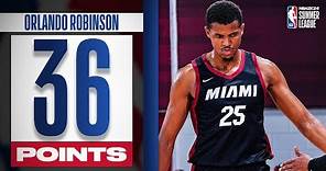 Orlando Robinson GOES OFF For 36 Points In Heat W!