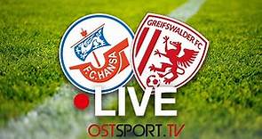 LIVE! FC Hansa Rostock II - Greifswalder FC | Regionalliga Nordost | SP11