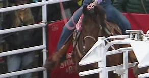 Joey Williams is #RopingForRemi and got an emotional win last night in the @fwssr Semifinals with a 1.9. She’s Finals bound. Results in bio. #BreakawayRoping footage courtesy #FWSSR. #Rodeo #Cowgirl #RodeoTok #AQHA #HorseOfTheYear