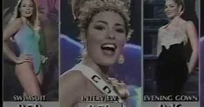 Paula Andrea Betancourt full performance MISS UNIVERSE 1993