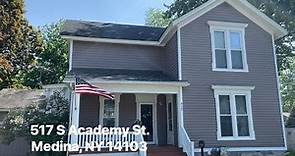 517 S Academy St. Medina, NY 14103 is for sale