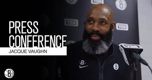 Jacque Vaughn | Post-Game Press Conference | Brooklyn Nets vs. Detroit Pistons