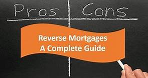 Reverse Mortgage Pros and Cons by a Pro 2022
