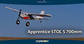 HobbyZone Apprentice STOL S 700mm Trainer for Beginner / First-Time RC Pilots