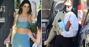 Kendall Jenner And Kaia Gerber Strut Their Stuff At Pilates Class