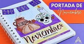 💀 Portada para el mes de noviembre | Día de muertos | Caratula