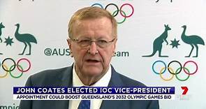 John Coates reelected as IOC VP