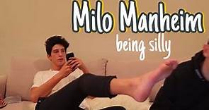 Milo Manheim being silly for like 3 minutes