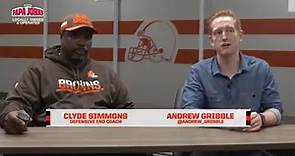 Clyde Simmons Analyzes Myles Garrett & Larry Ogunjobi Film | Browns All Access