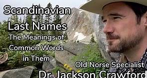 Scandinavian Last Names: Meanings