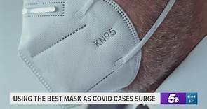 CDC recommends KN95 & N95 face masks as COVID cases rise