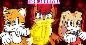 Sonic.exe: The Spirits of Hell Round 2 | Tails, Cream & Sally Trio Survival! ACT ____ #18