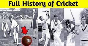 History of Cricket 1300 - 2020 | Evolution of cricket, Sports Documentary