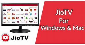JioTV For PC/ Laptop: 2024 ( Windows 10,11– Free Download )