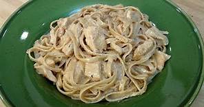 Fettuccine Alfredo with Chicken - Recipe by Laura Vitale - Laura in the Kitchen Ep. 72