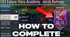 HOW TO COMPLETE FUTURE STARS JACOB RAMSEY FIFA 23
