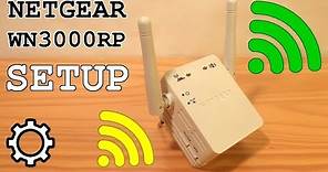 NETGEAR WN3000RP Wi-Fi Extender • Unboxing, installation, configuration, test