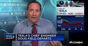Tesla Chief Engineer Doug Field departs