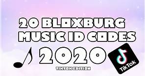 20 MUSIC ID CODES | Bloxburg (TikTok edition)