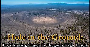 Hole in the Ground: Breathtaking Crater in Oregon’s High Desert