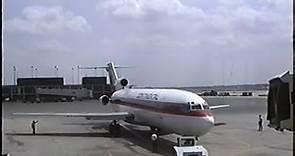 Continental Airlines 727 at O'Hare (ORD), 1991