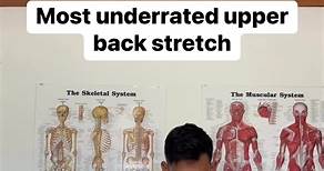 This is probably the easiest stretch to do, stand with you back facing the wall and slowly turn your upper body until you can place your hands at the wall around shoulder height. Do both sides and hold for 20 seconds, remember to keep knees slightly bent and don't force yourself to turn further than you can. #stretchesforbackpain #painrelief #chiropractor #officeworkers #nz | Back in Action Chiropractic Ponsonby