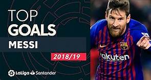 ALL GOALS Messi 2018/2019