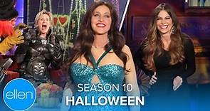 Ellen's Season 10 Halloween: Sofía Vergara, Jane Lynch (Full Episode)