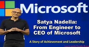 Satya Nadella || CEO of Microsoft || Success Story || Biography & Networth #biography #satyanadella