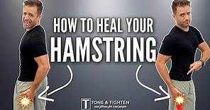 Heal Your Hamstring FAST! Home Rehab For Hamstring Injury