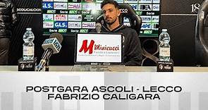 Fabrizio Caligara | Postgara Ascoli-Lecco | Ascoli Calcio
