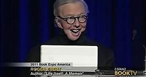Roger Ebert with wife Chaz Ebert reading from "Life Itself: A Memoir" (2011)