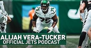 Alijah Vera-Tucker on the Official Jets Podcast | The New York Jets | NFL
