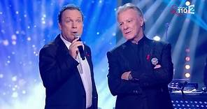Julien Lepers et Hébert Léonard chantent "Pour le Plaisir"